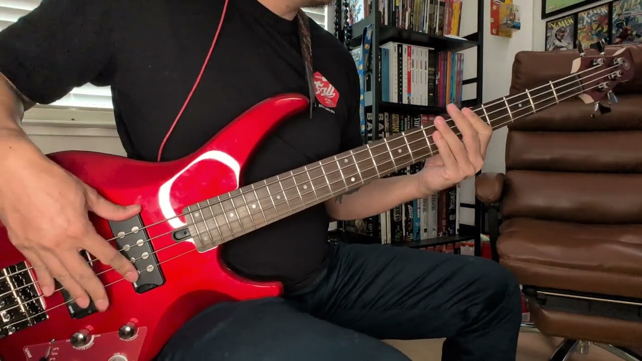 Silk Sonic - Fly As Me (Bass Cover)