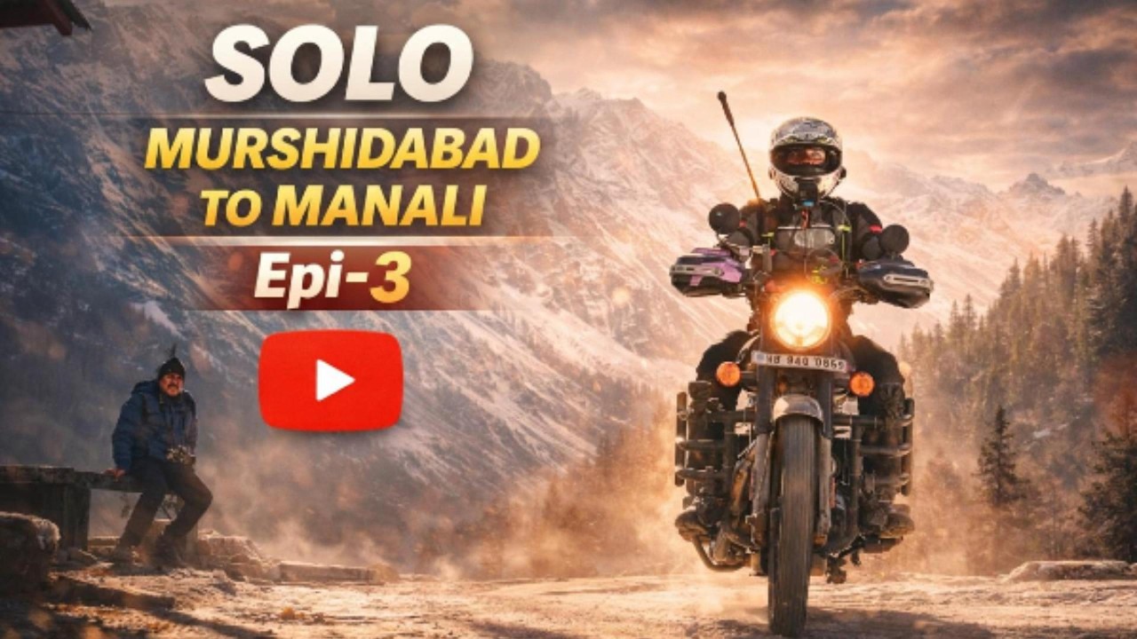 LUCKNOW TO AGRA || Epi-3 || SOLO Raghunathganj to Manali Bike Ride 2025