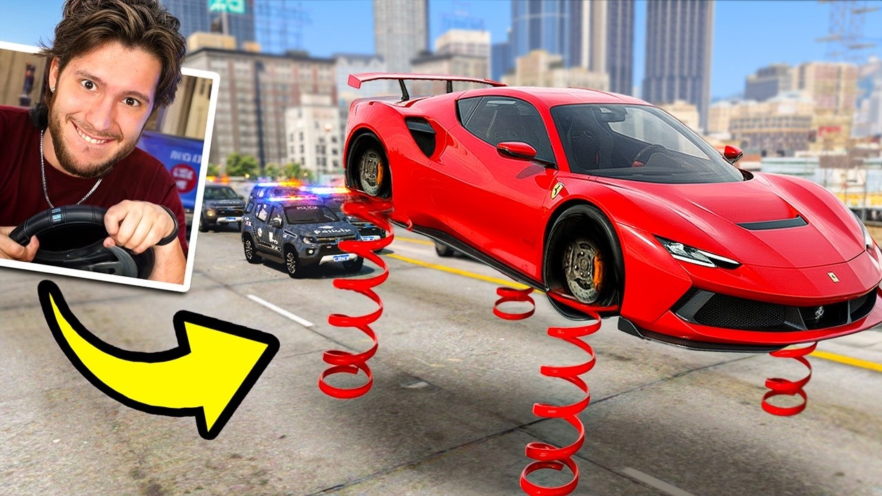 A Cada FUGA MINHA MOLA FICA MAIOR no GTA 5 RP!
