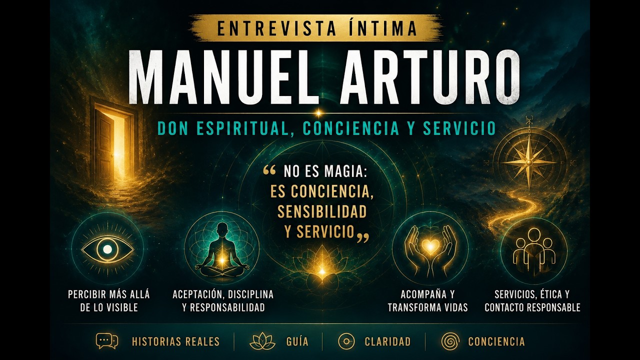 No es magia, es conciencia espiritual: así vive y trabaja un vidente real