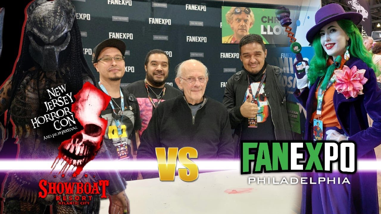new jersey horror con 2025 at the showboat and fan expo Philadelphia 2025