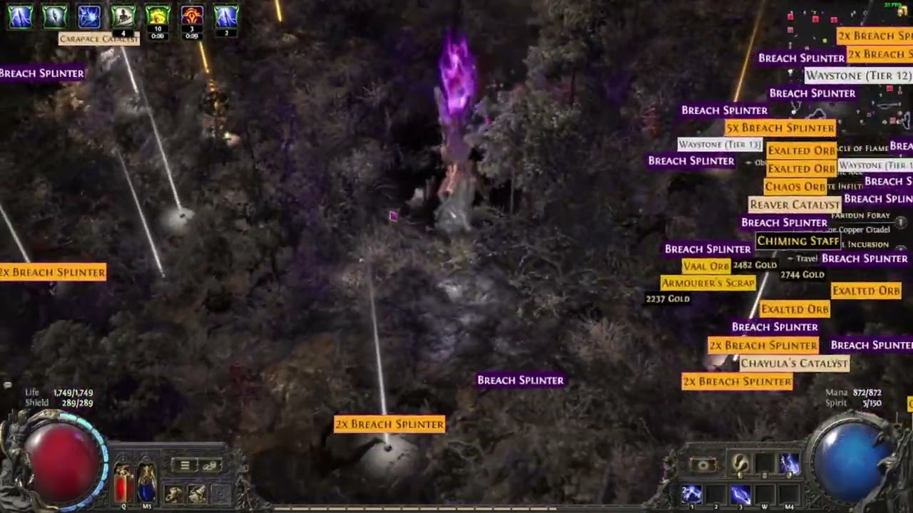PoE2 394% Rarity LA Deadeye