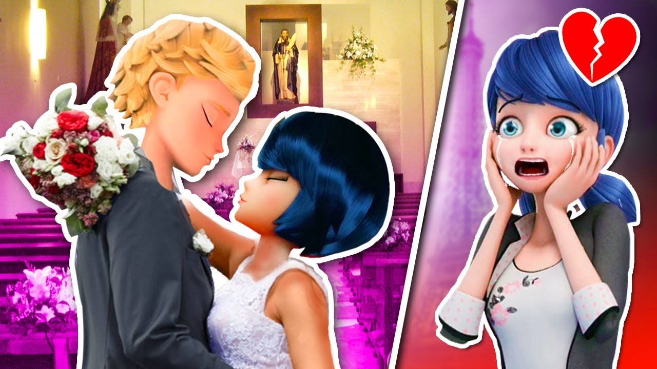 La BODA de ADRIEN y KAGAMI 💒 Marinette PIERDE el AMOR de su VIDA 💔 Ladybug Juguetes Fantásticos