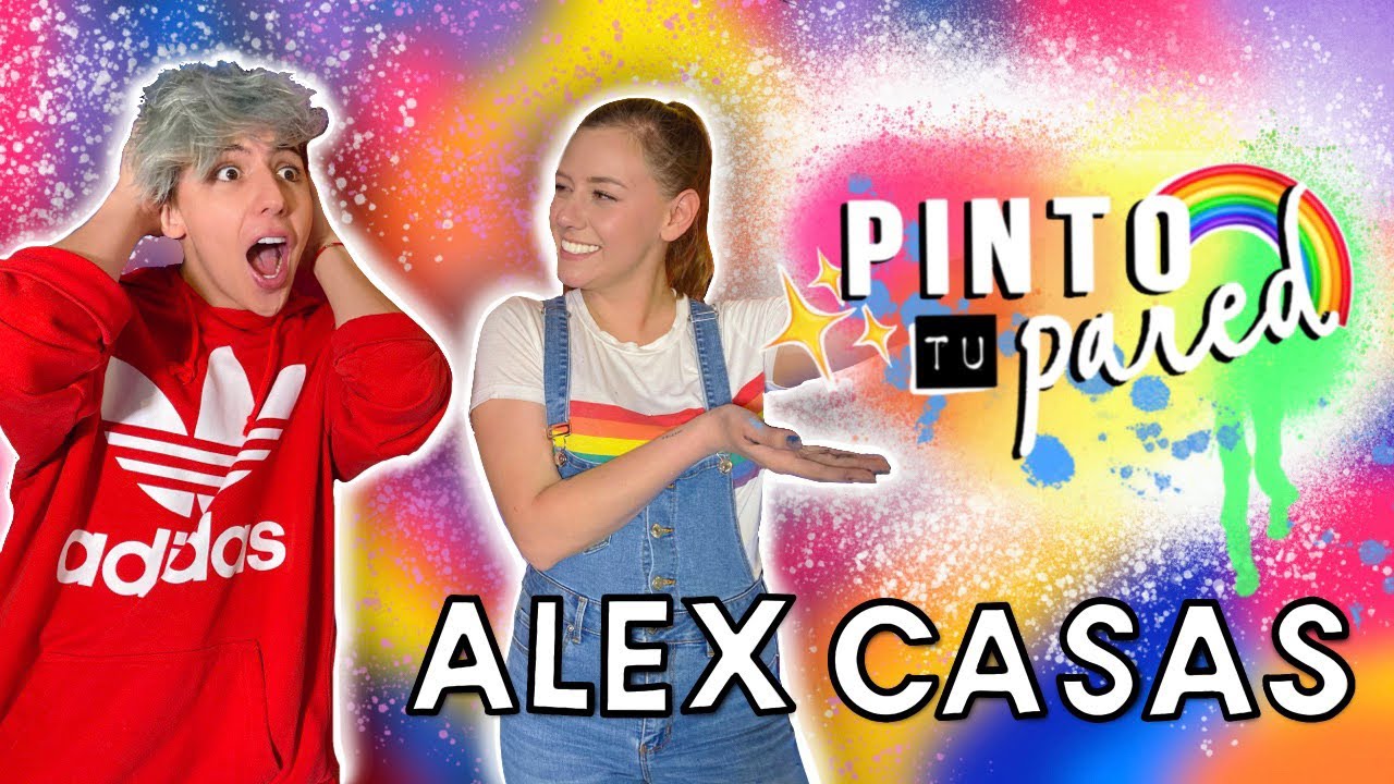 PINTE LA PARED DE ALEX CASAS! 🌈 REGRESA PINTO TU PARED 🎨❤️🙊