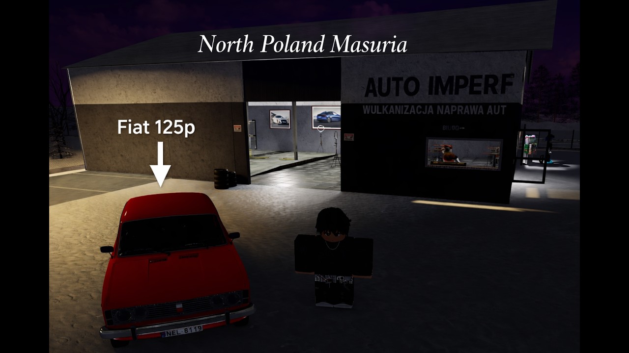 Gramy w grę North Poland Masuria na roblox.