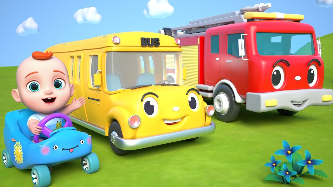 Las Ruedas Del Autobús ¡Nueva Versión! | Canciones Infantiles | Bebe Leo en Español