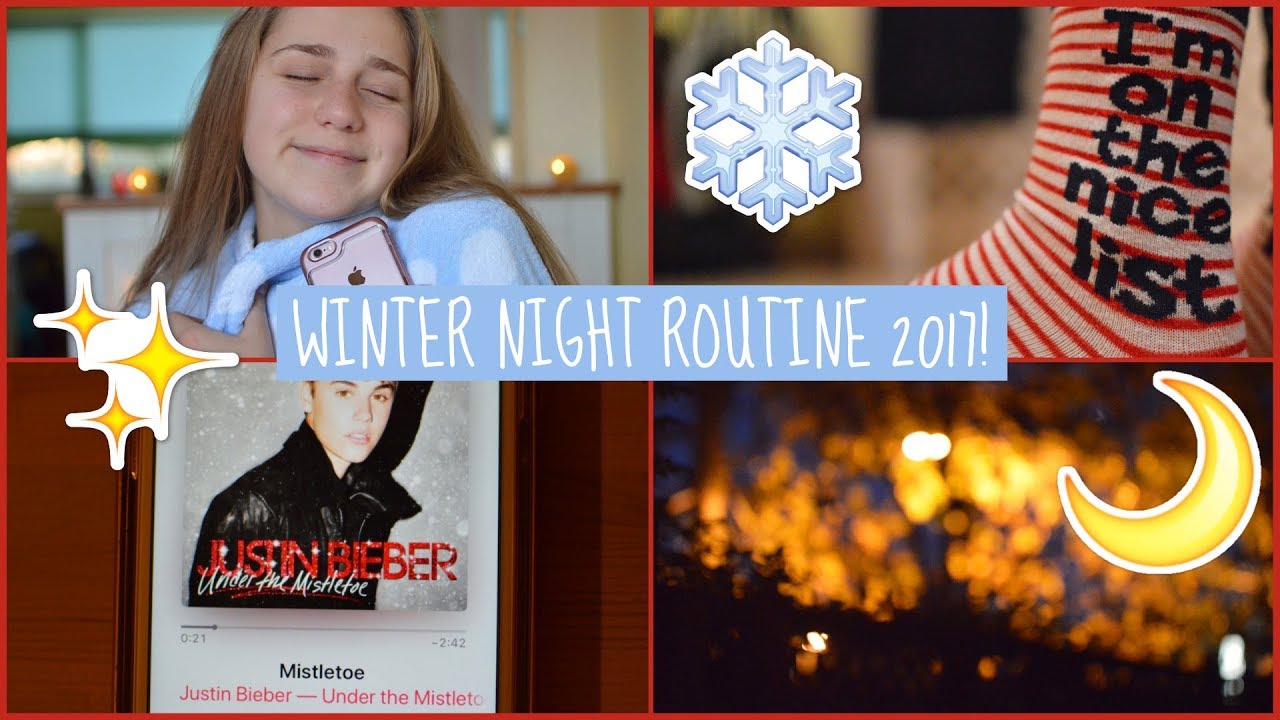 Winter Night Routine 2017! | EvieEllen
