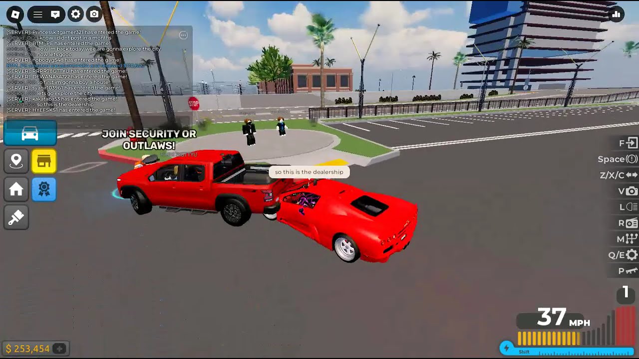 EXPLORING THE CITY OF DRIVING EMPIRE
