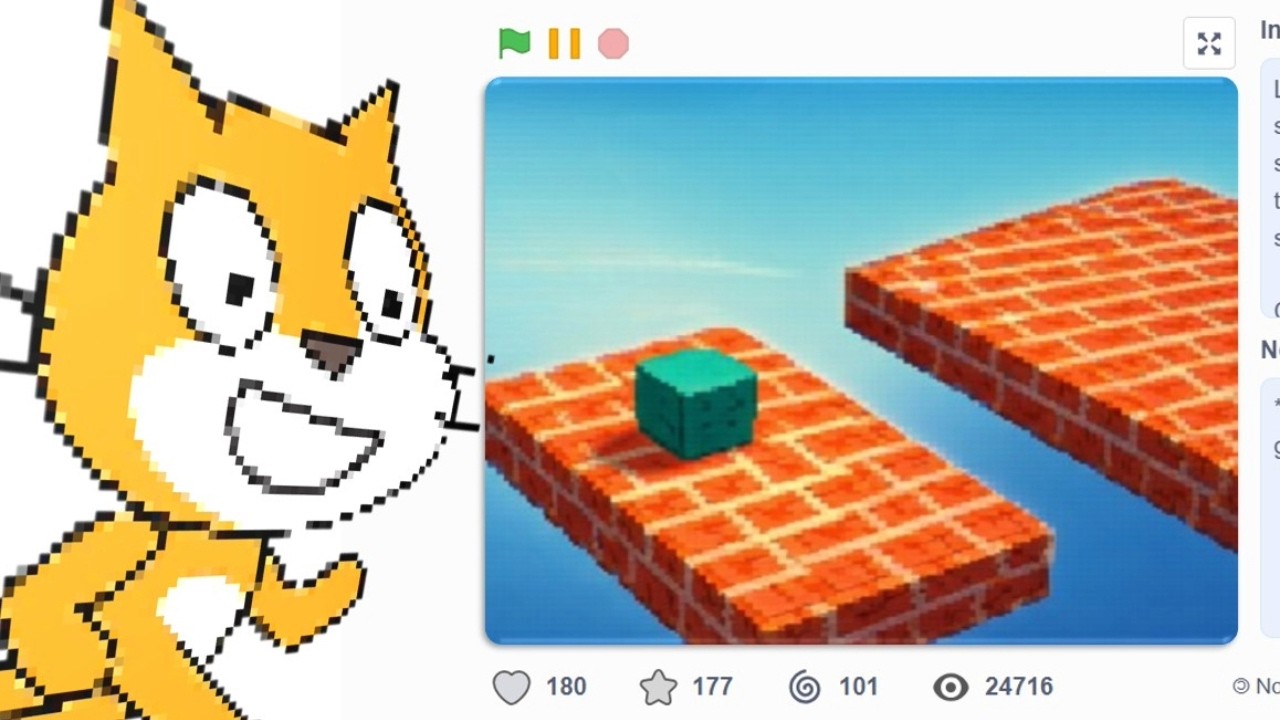 Реальные 3D-текстуры?! Урок по Scratch.