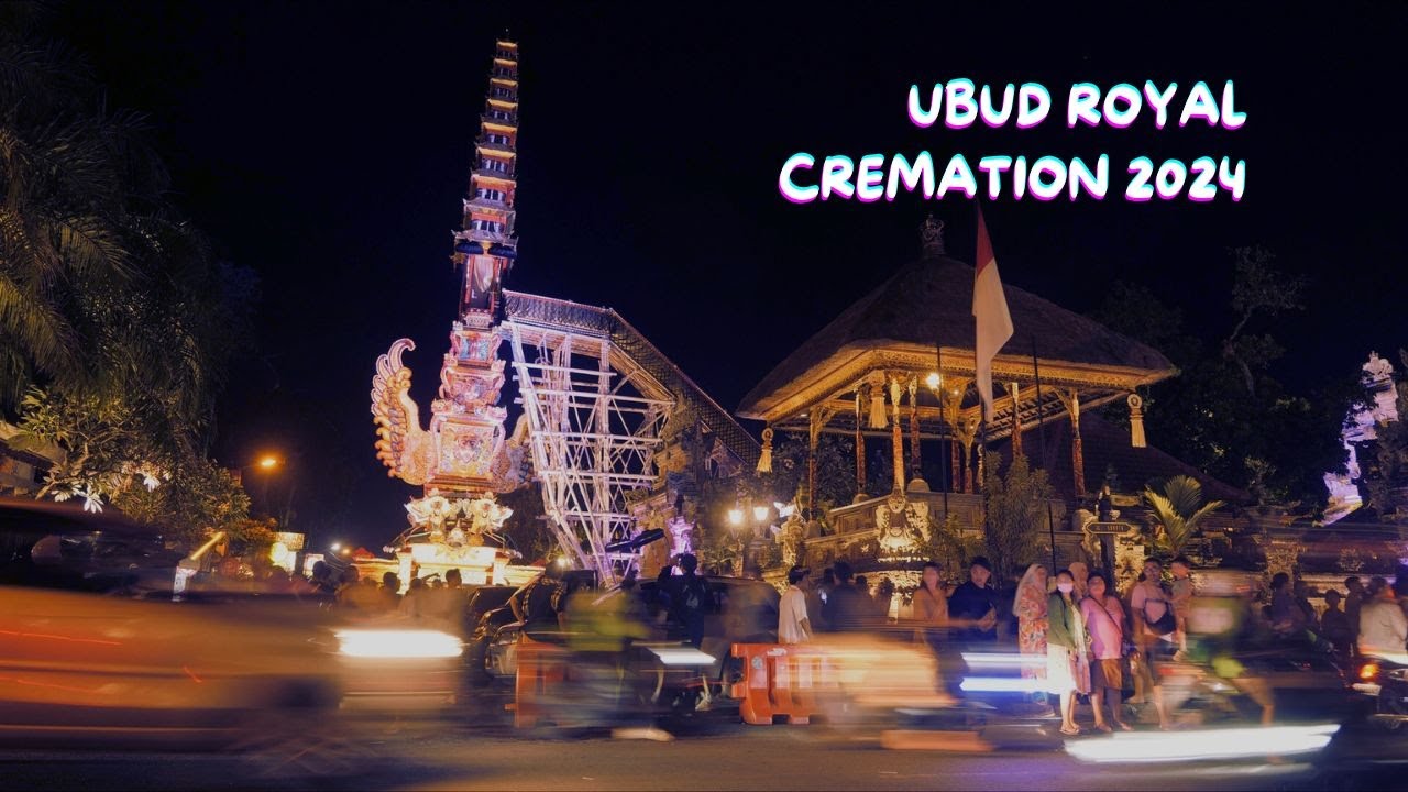 Most Magnificent Royal Cremation Ubud in 2024 - Ubud is full of Tourists - a Rare Ceremony in Bali