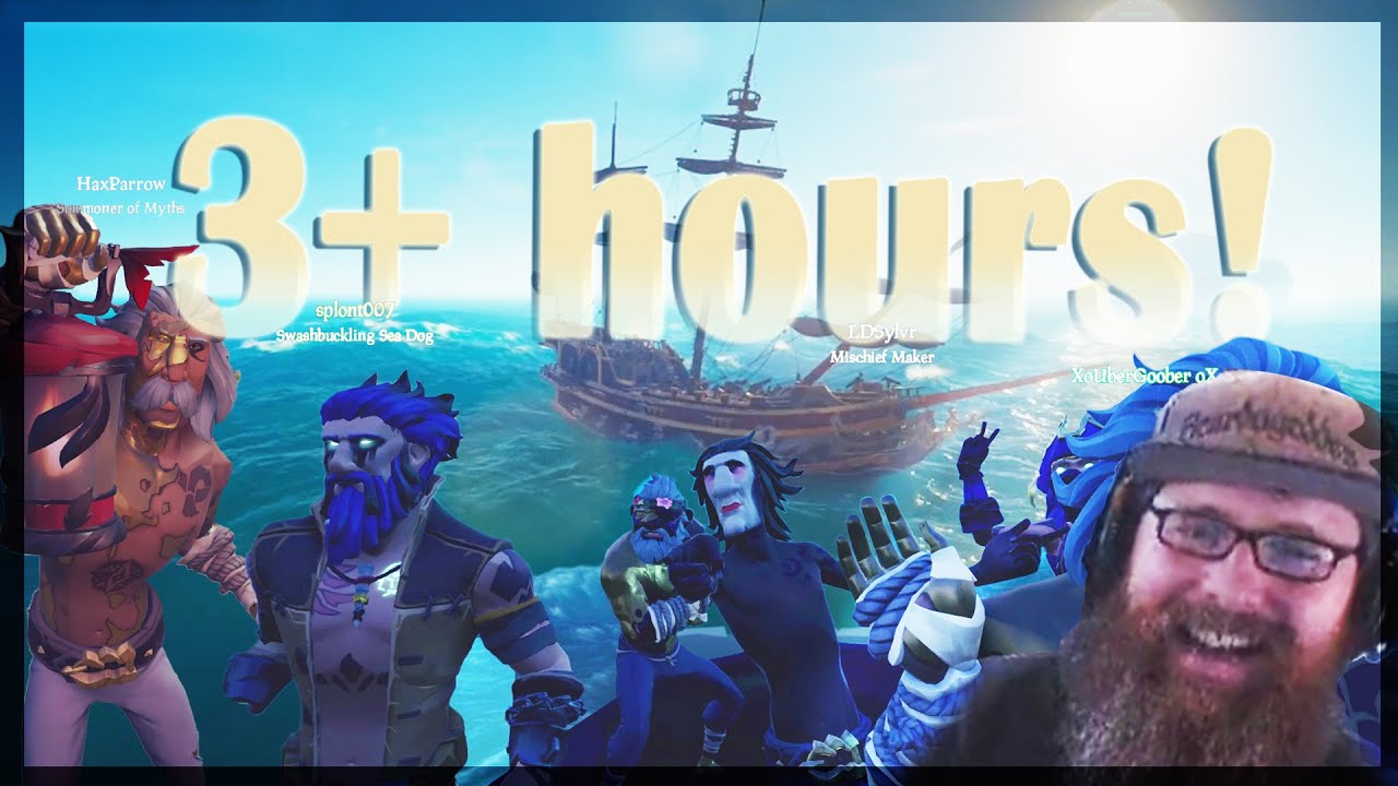 We Fought Beardageddon For 3 hours! - Sea of Thieves
