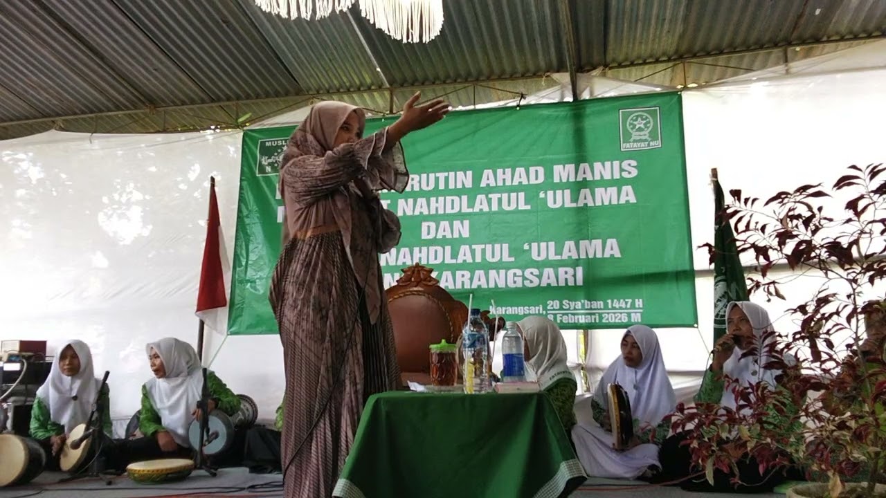 SANGUNE MATI BERSAMA USTADZAH HAFIDHOTUL HASANAH (BU DONO) BERSAMA MUSLIMAT KARANG SARI KEBASEN