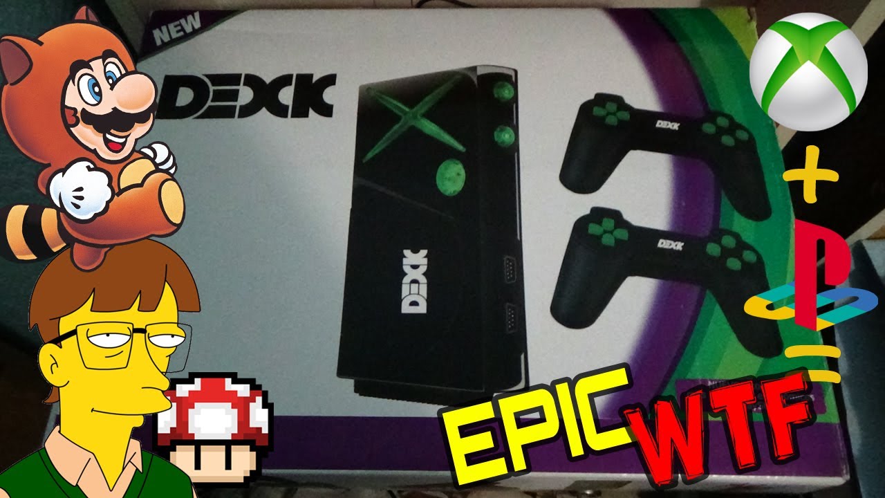 DEXK X GAME 360    LA CONSOLA QUE REVOLUCIONARÁ EL MUNDO!! UNBOXING Y TESTEO