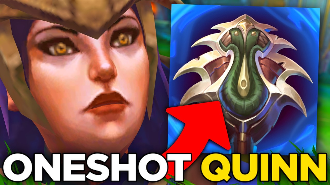 Oneshot QUINN robi kompletne 1v9 w League of Legends