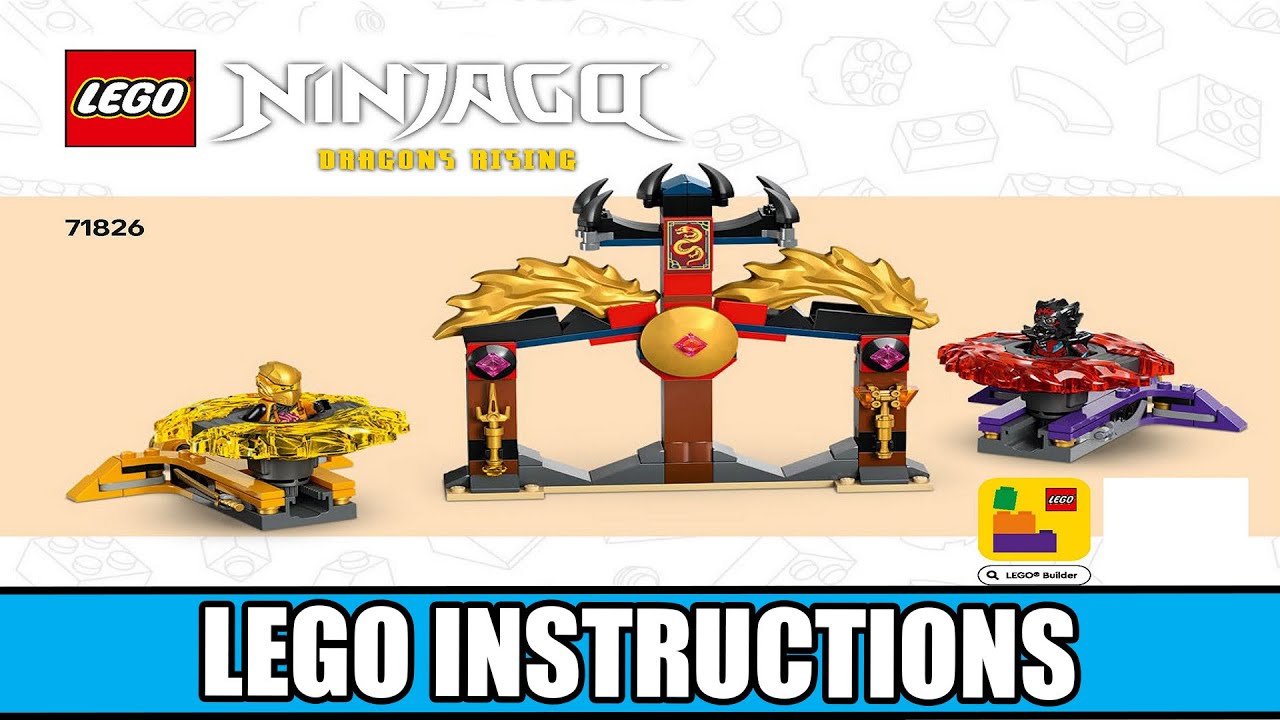 LEGO Instructions - Ninjago - 71826 - Dragon Spinjitzu Battle Pack - Dragon Spinjitzu