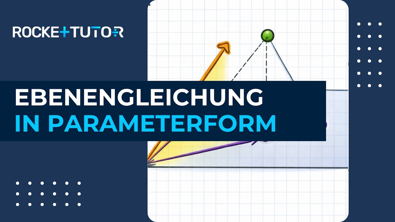 🧭 Ebenengleichung in Parameterform einfach erklärt!