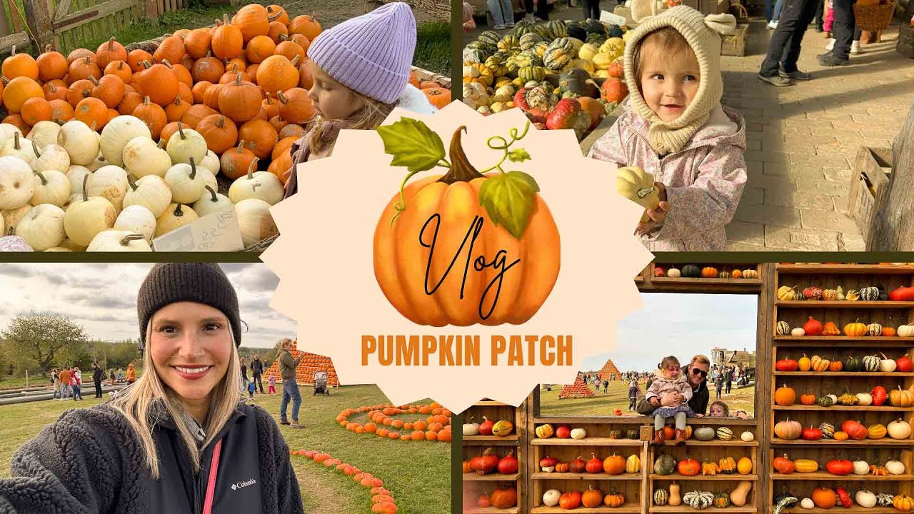 Pumpkin Patch in Czech Republic - Family Vlog