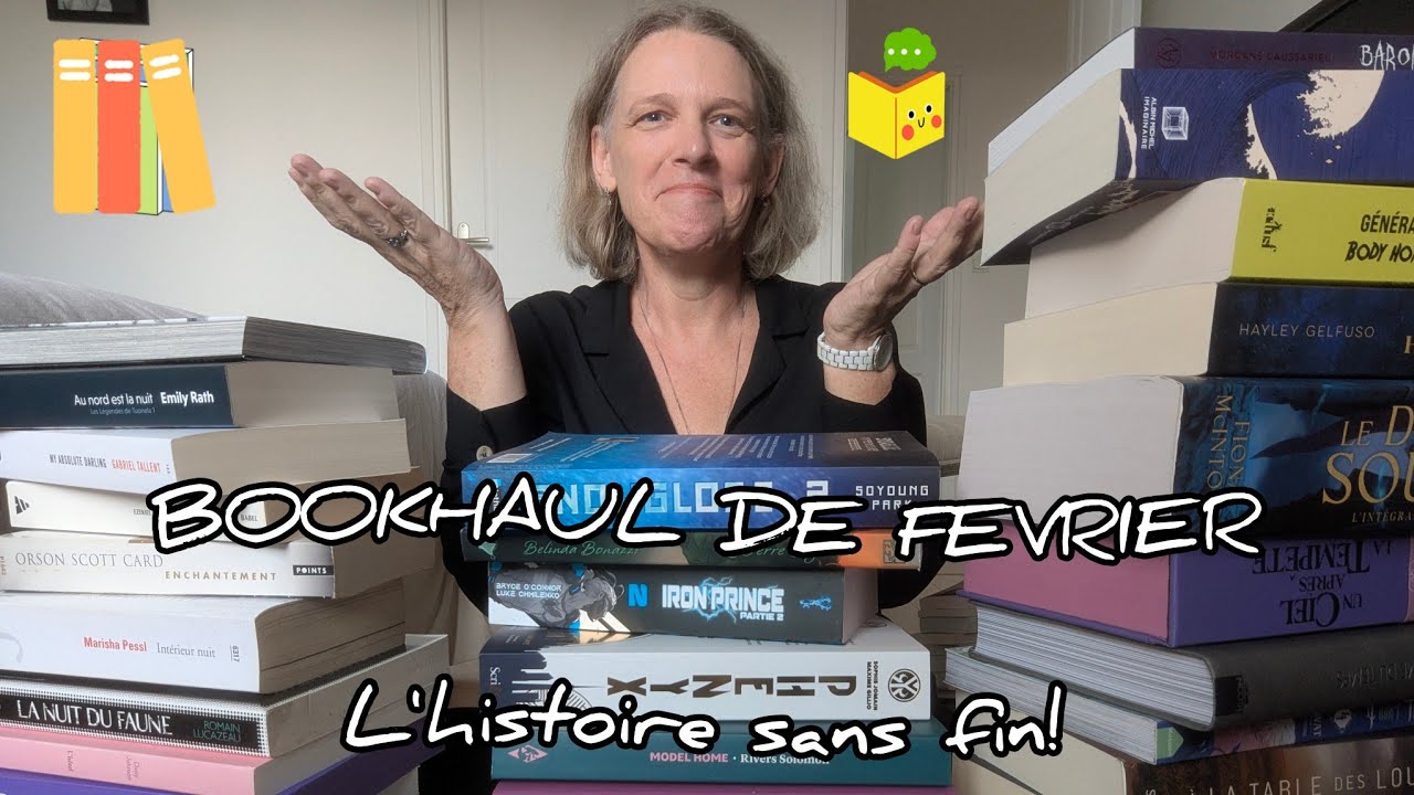 📚Bookhaul de février : l'histoire sans fin📚
