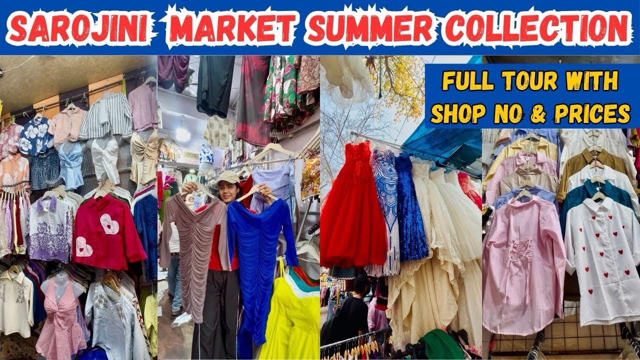 Sarojini Nagar Market Delhi|Sarojini Market Summer Collection|Sarojini market haul|Sarojini market