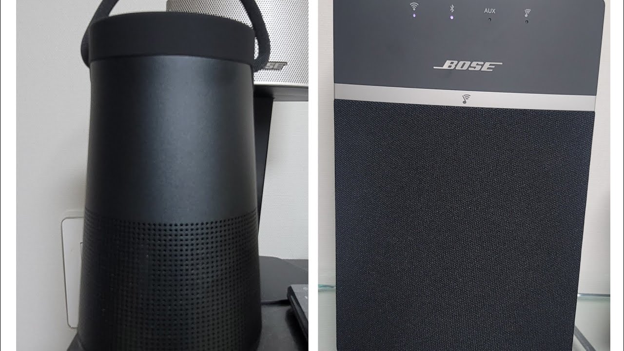 Bose Revolve plus 2 & Bose sound Touch 10  보스 리볼브 플러스2 & 보스 사운드터치10 음질비교영상입니다.