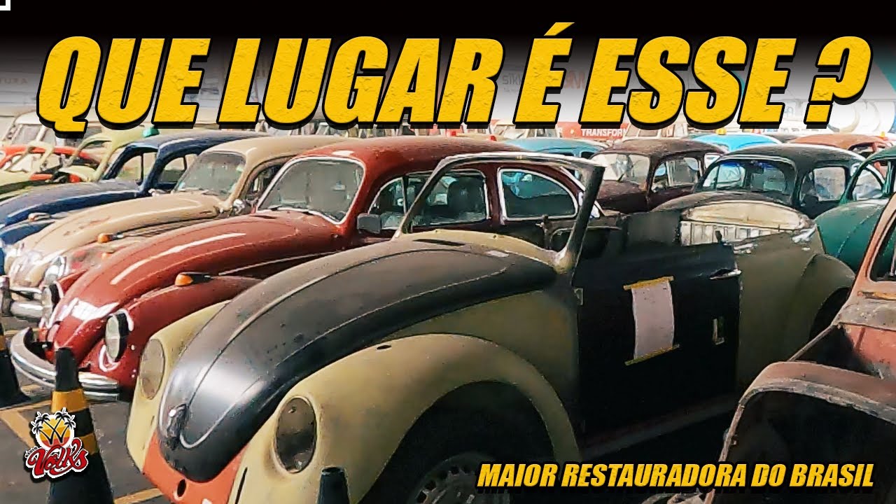 VISITAMOS A TROCAR AUTOS ANTIGOS, SAIBA COMO É O PROCESSO DE RESTAURAÇÃO DOS FUSCAS ENTRE OUTROS !