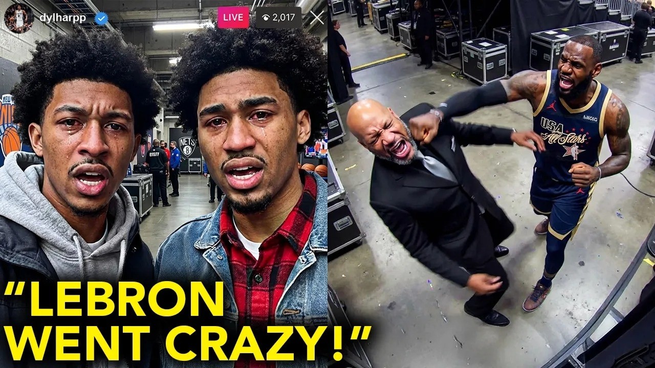 LeBron James GOES OFF On Ron Harper After He Dissed His Sons’ Careers