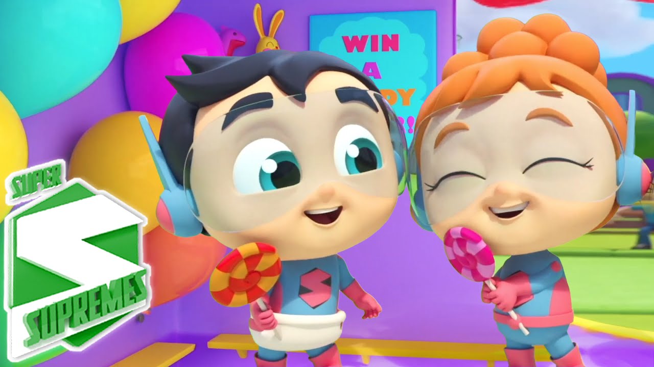 Parco divertimenti canzone e Filastrocche per Bambini - Super Supremes
