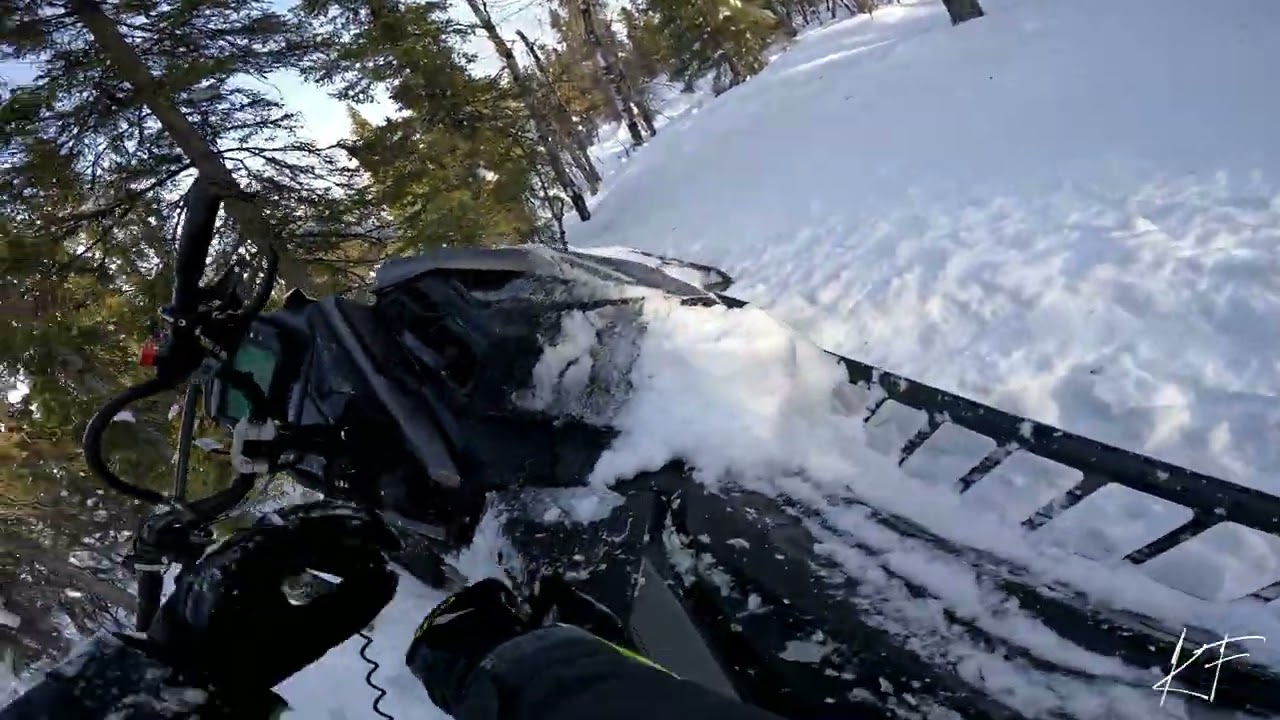 Skoterkörning i Norrbotten del 3