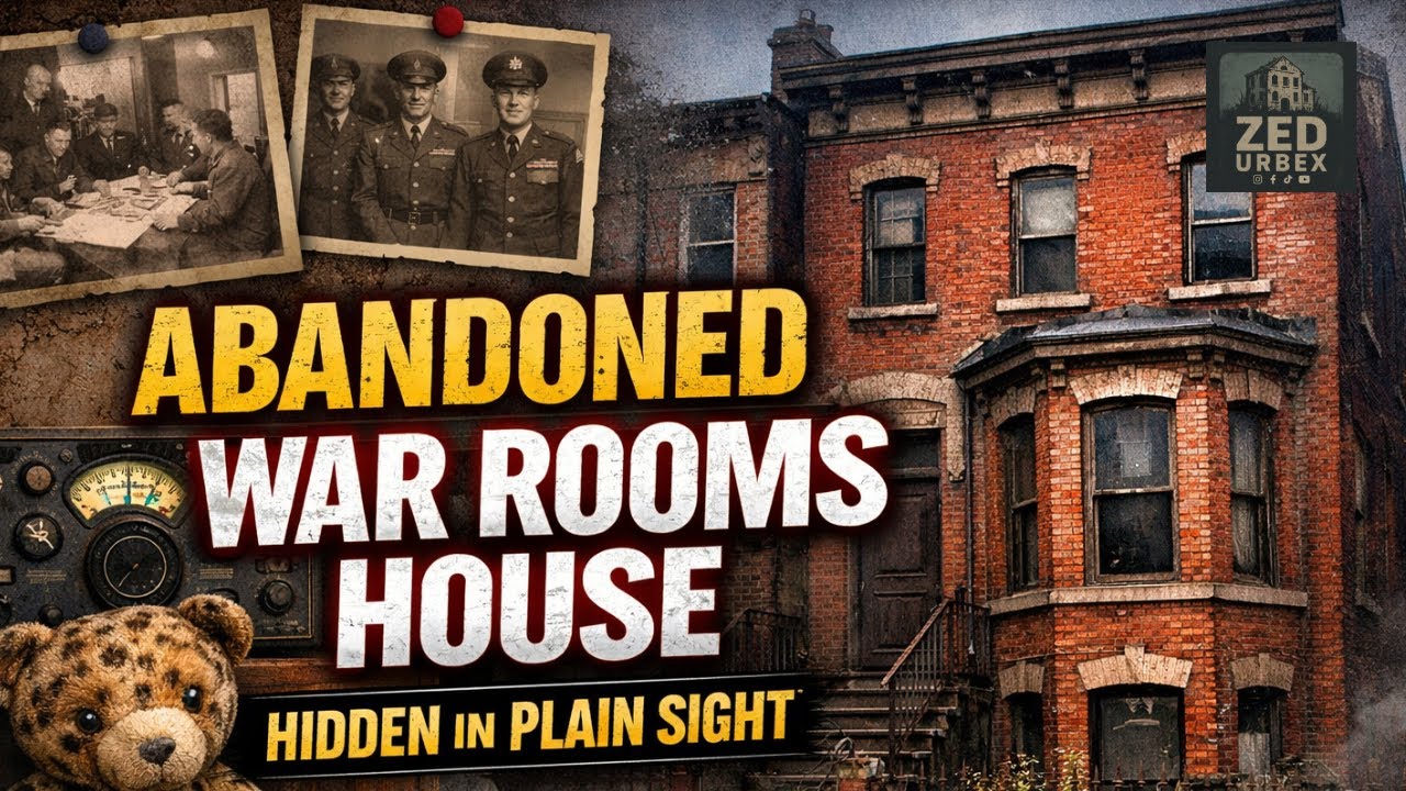 ABANDONED war rooms house hidden in plain sight 
