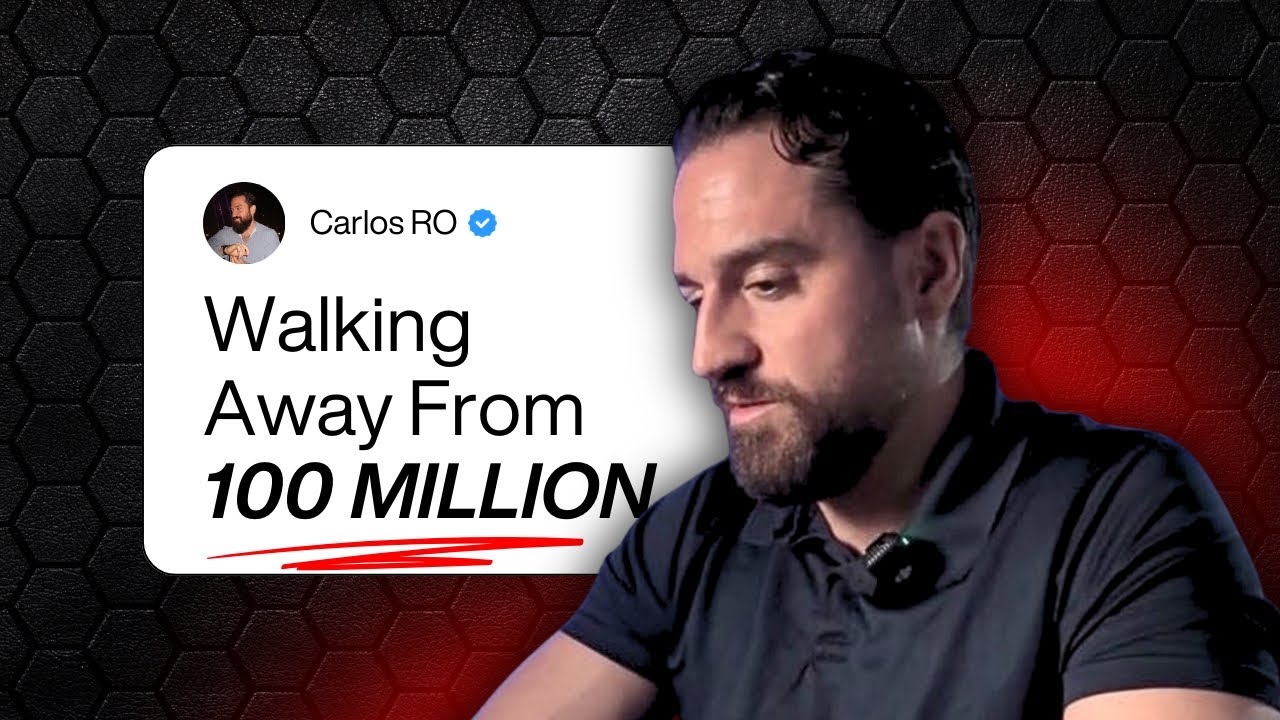 My Experience Walking Away From 100 MILLION