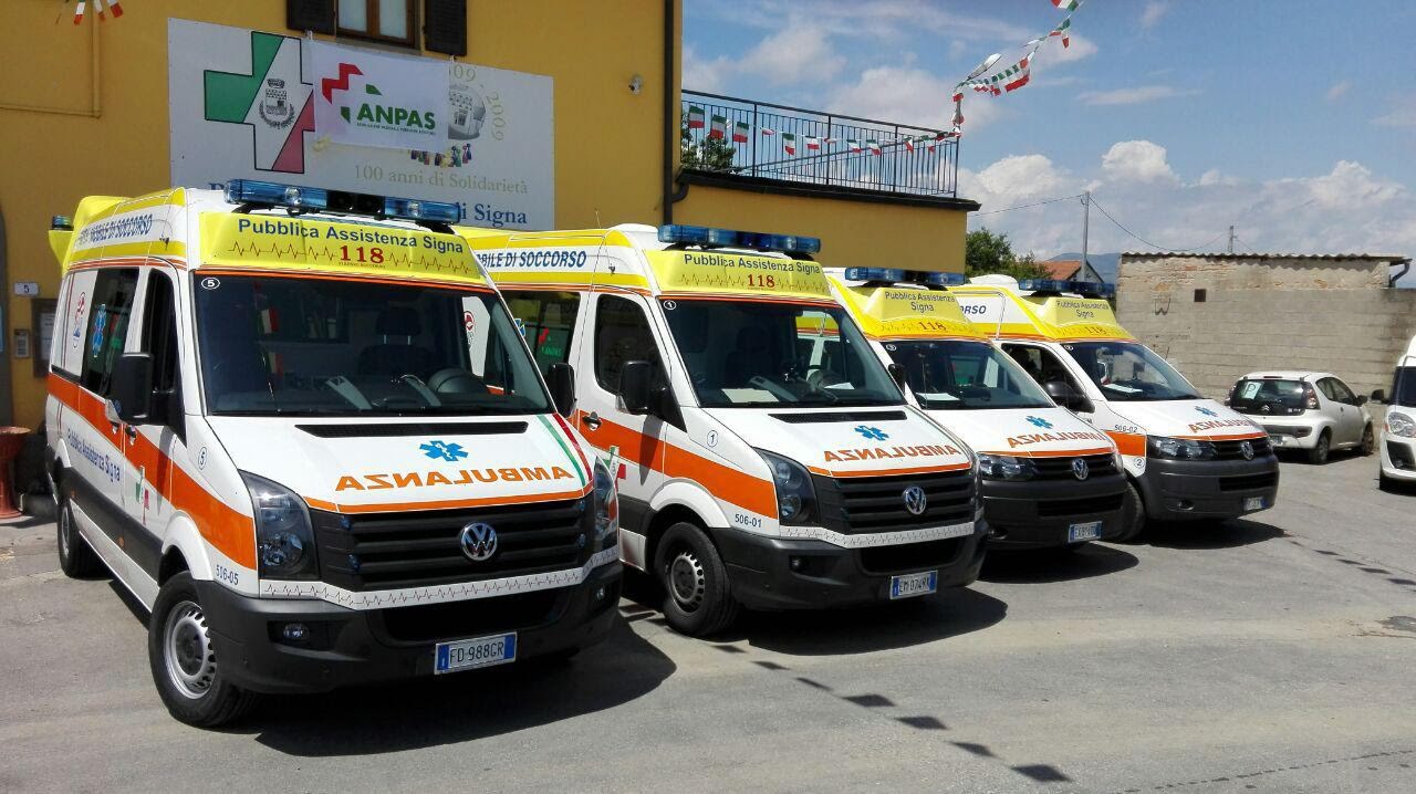Inaugurazione nuova ambulanza Pubblica Assistenza Signa - 12 Giugno 2016