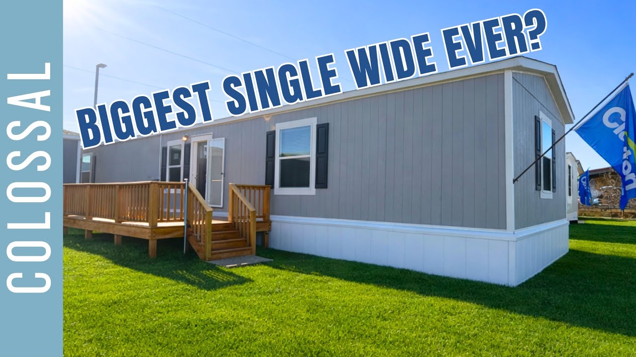 Is This the Biggest Single-Wide Ever? | The Colossal by Bonham | 1400 Sq Ft With FAMILY ROOM!