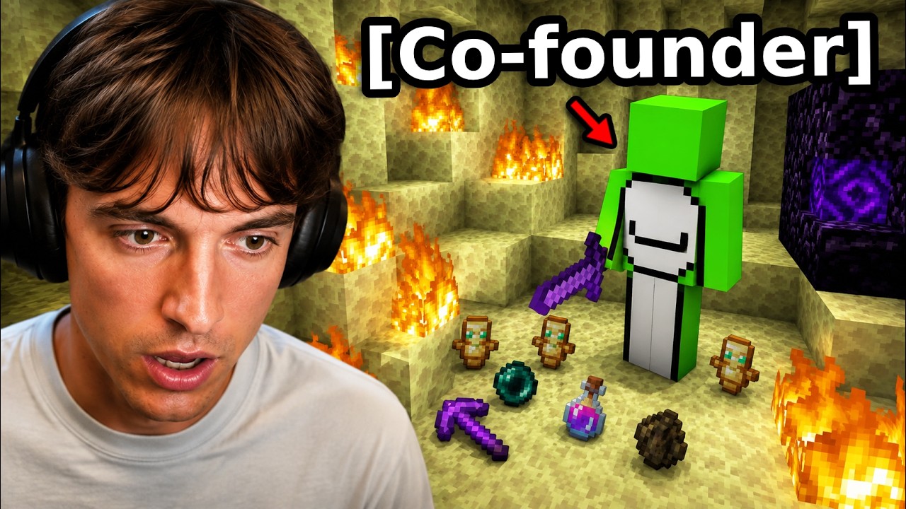 DrDonut OPENS the NEW Minecraft Server He OWNS with Dream