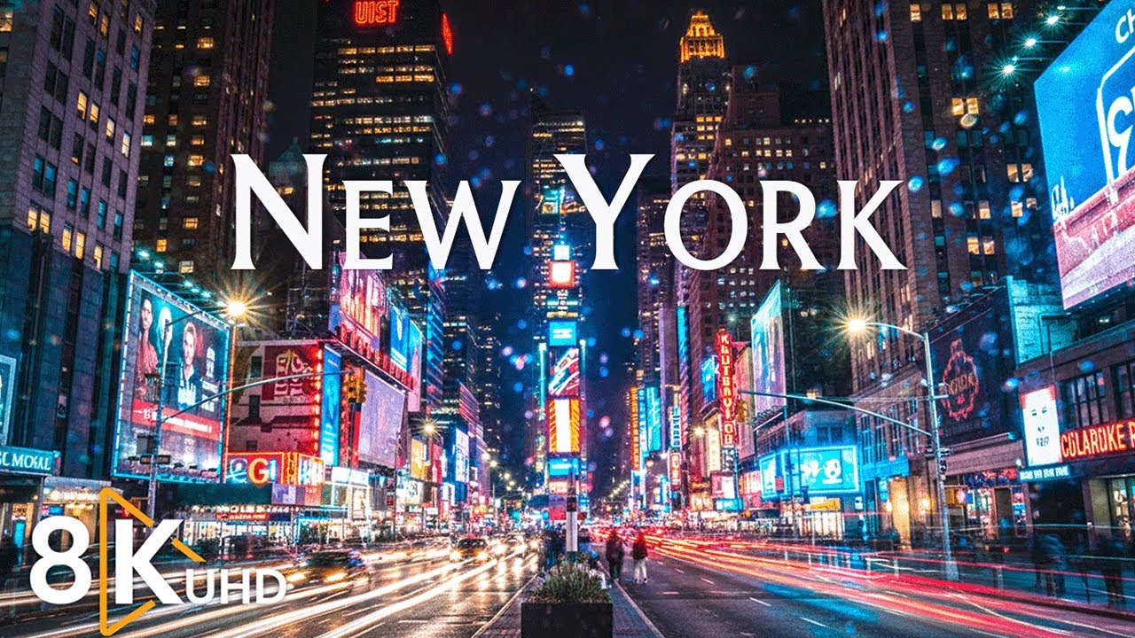 Explore New York 8K 2026 - The City That Never Sleeps with Iconic Skylines & Vibrant Streets
