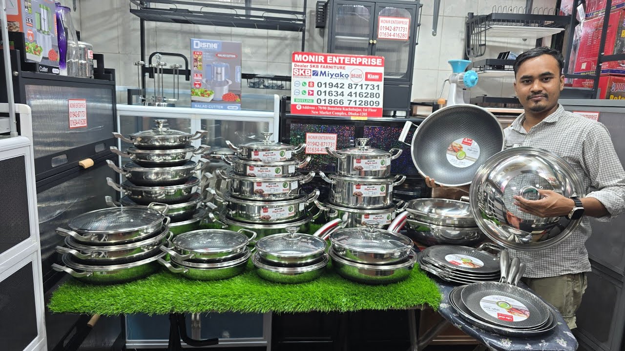 ঈদ অফারে Life chef হানি প্যাটার্নের তাওয়া,ফ্রাইপ্যান,ক্যাসারল,কড়াই,মাল্টিপান সহ সকল আইটেম কিনুন। 