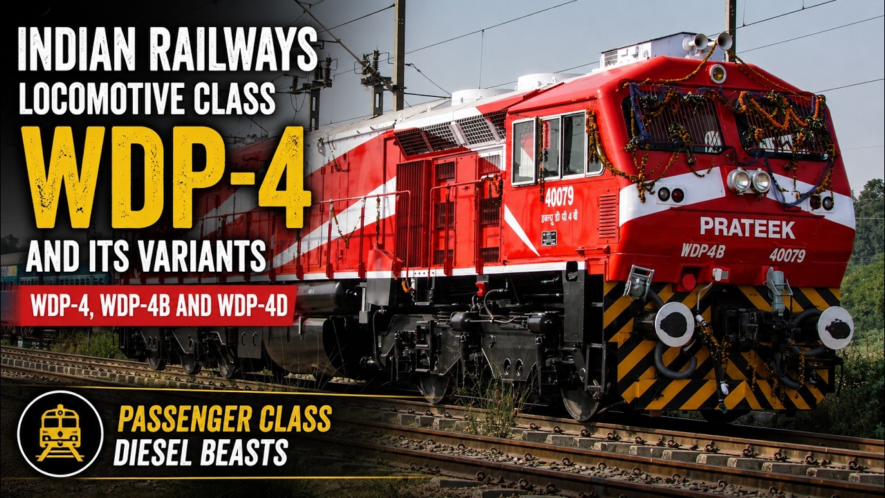 INDIAN RAILWAYS LOCOMOTIVE CLASS WDP4& VARIANTS [EMD GT46PAC] Trains Connecting Delhi& Lucknow