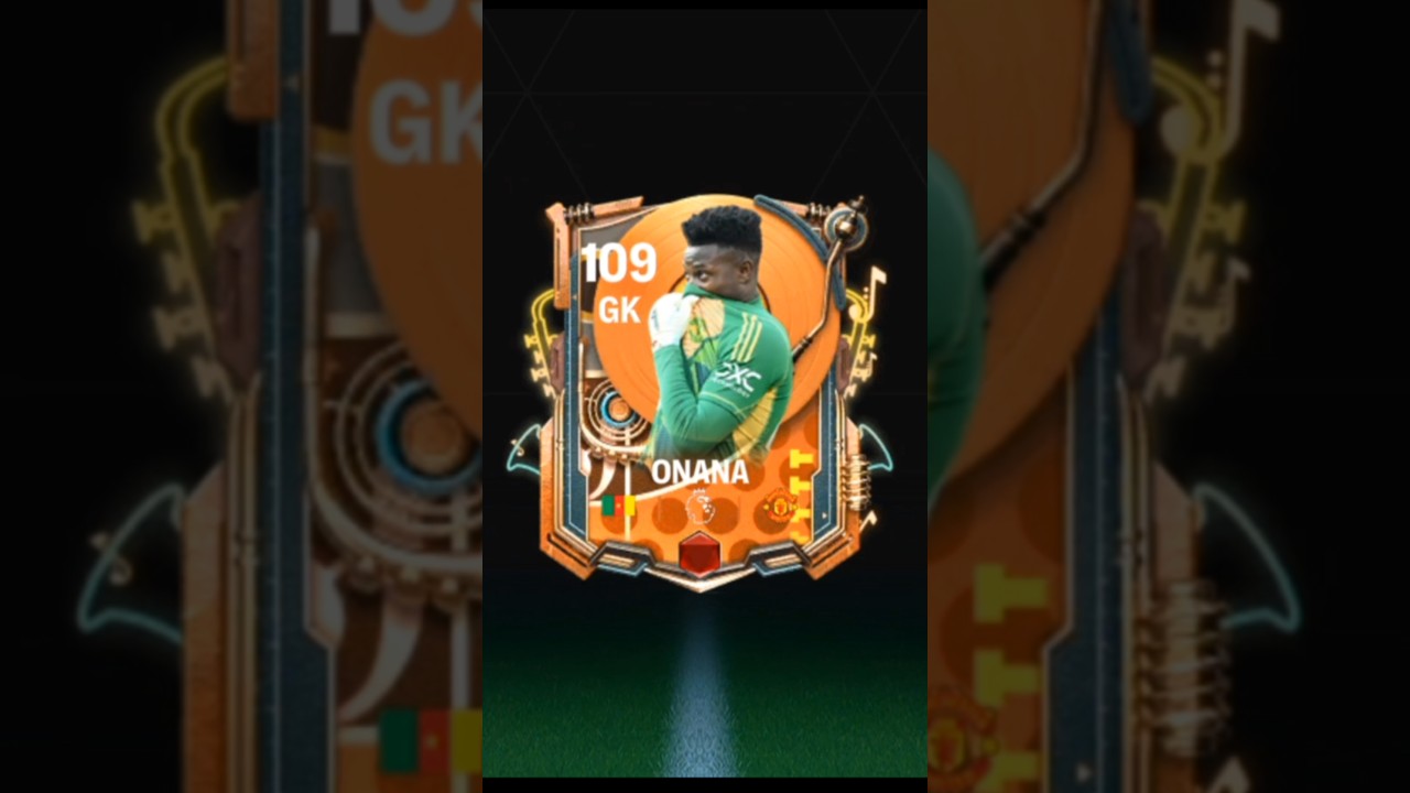 New GK Onana Red Rank review 🔥☠️🧱 #fcmobile #shorts