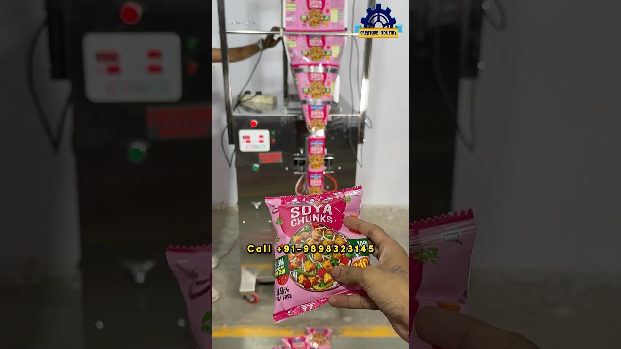 Soyabean Packing Machine - High Features Pouch packing machine | Packing Machine Price/Band Sealer