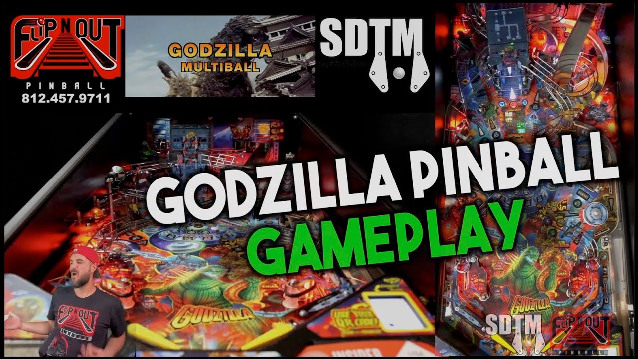 SDTM: Игровой процесс Stern Godzilla Pro Pinball