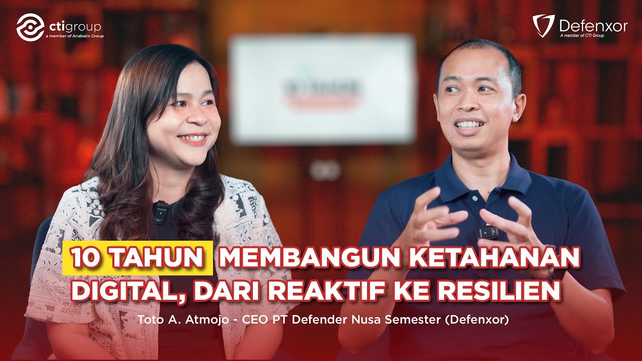 10 Tahun Membangun Ketahanan Digital, Dari Reaktif ke Resilien