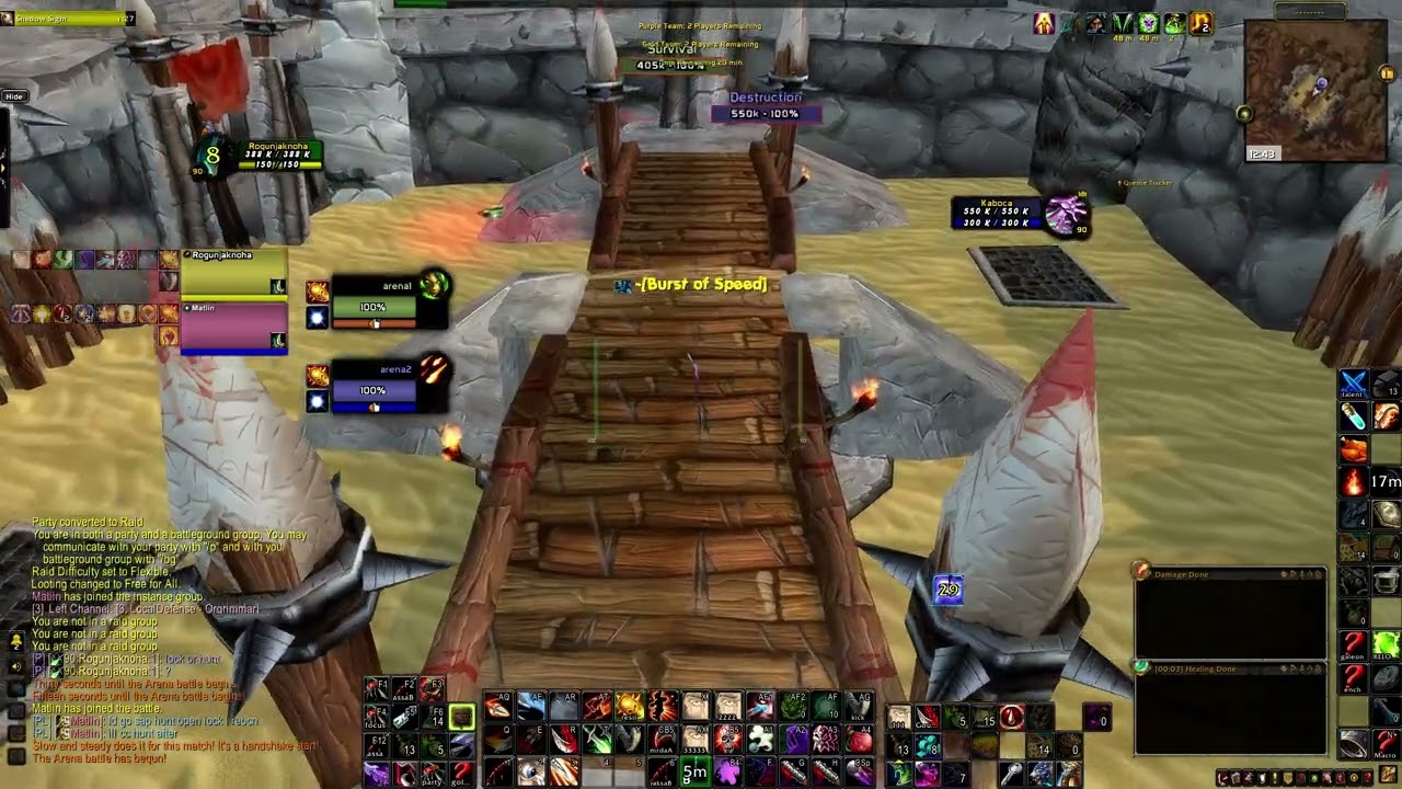 Arogue 2s paladin