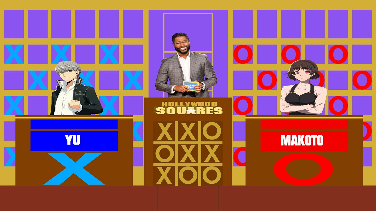 Hollywood Squares- Persona Style