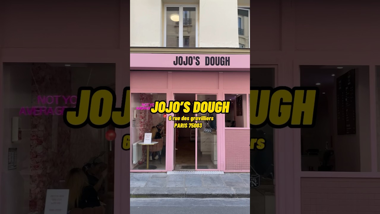 On te pr&eacute;sente notre cookie shop &agrave; Paris ! 🔥 #cookies #paris