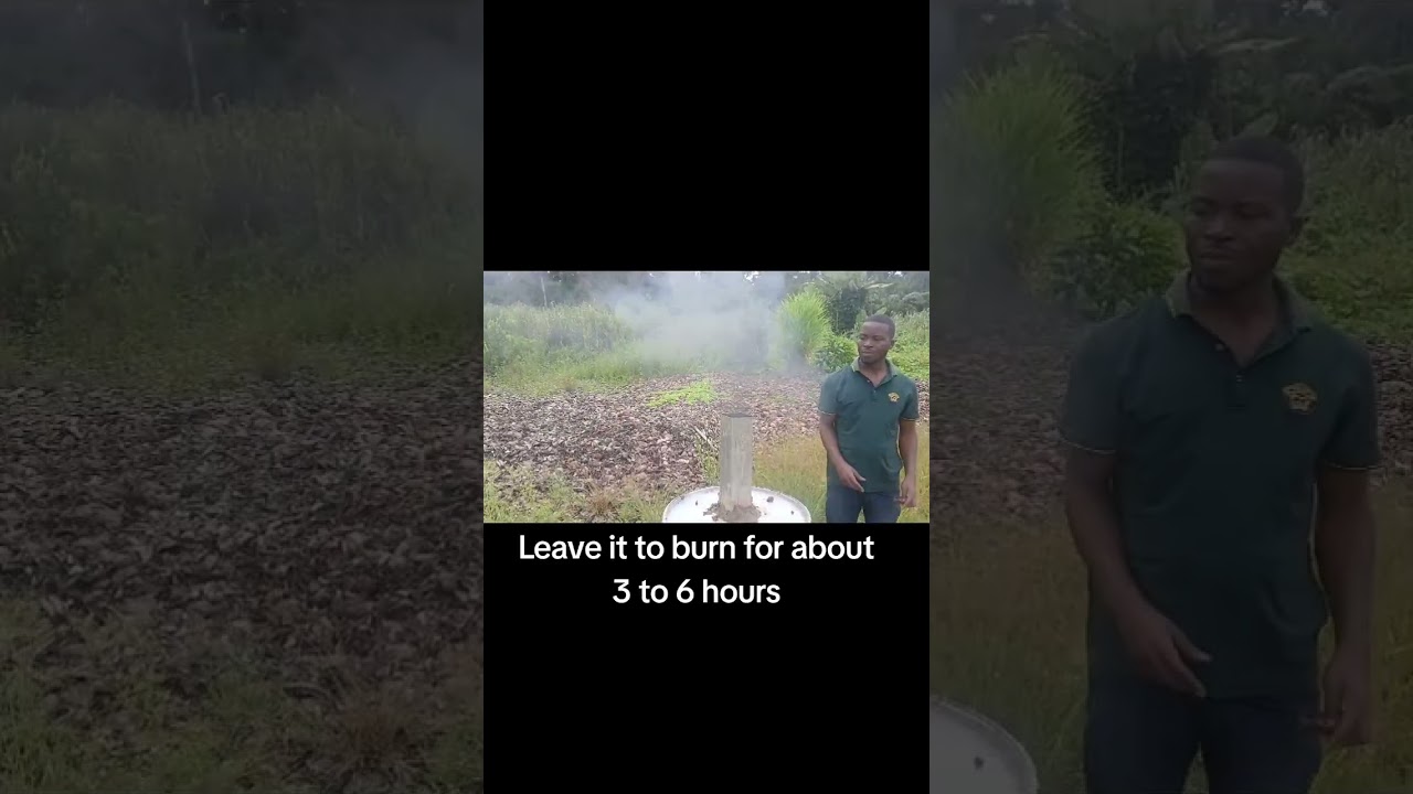 How to turn coconut husk and shell into Charcoal  #Adepafie Market #Adepa Coconut Charcoal 