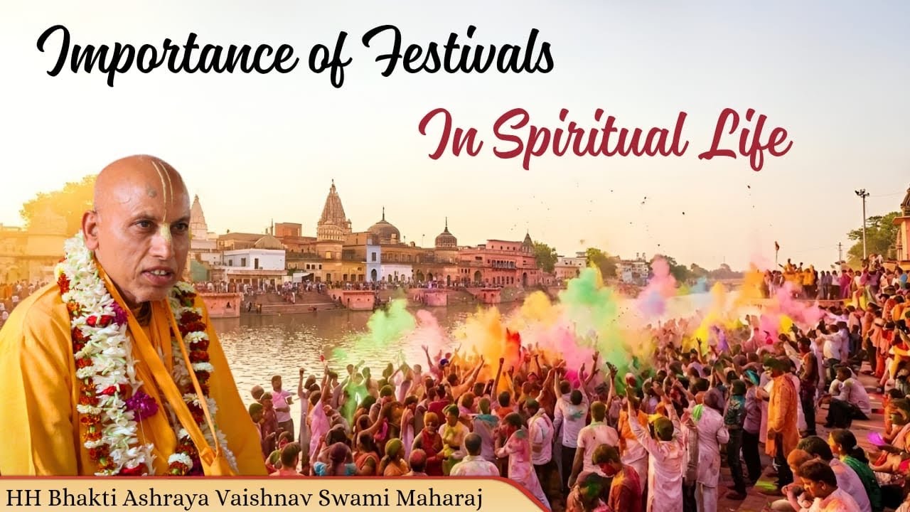 Importance of Festivals in Spiritual Life || ISKCON Goa || Bhakti Ashraya Vaishnav Swami