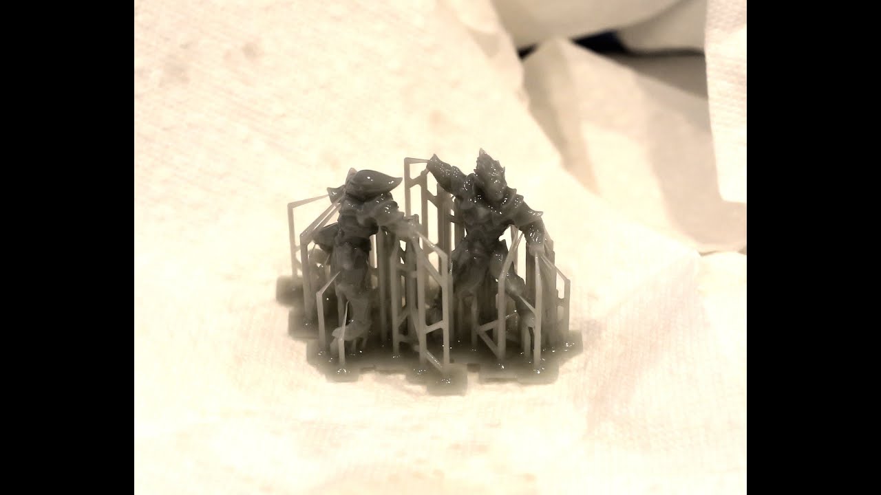 Making very light supports for resin 3d printing work better and fail less!