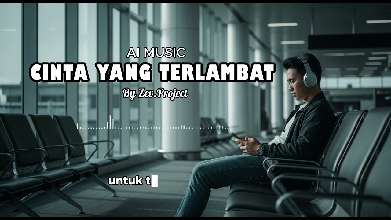 Cinta Yang Terlambat - Pop Slow AI (Video Lirik)