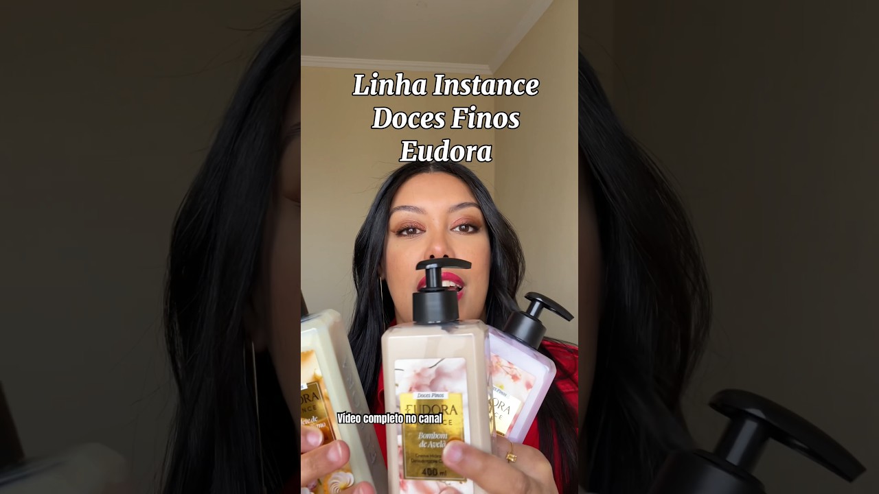 INSTANCE DOCES FINOS - Testei a linha inteira