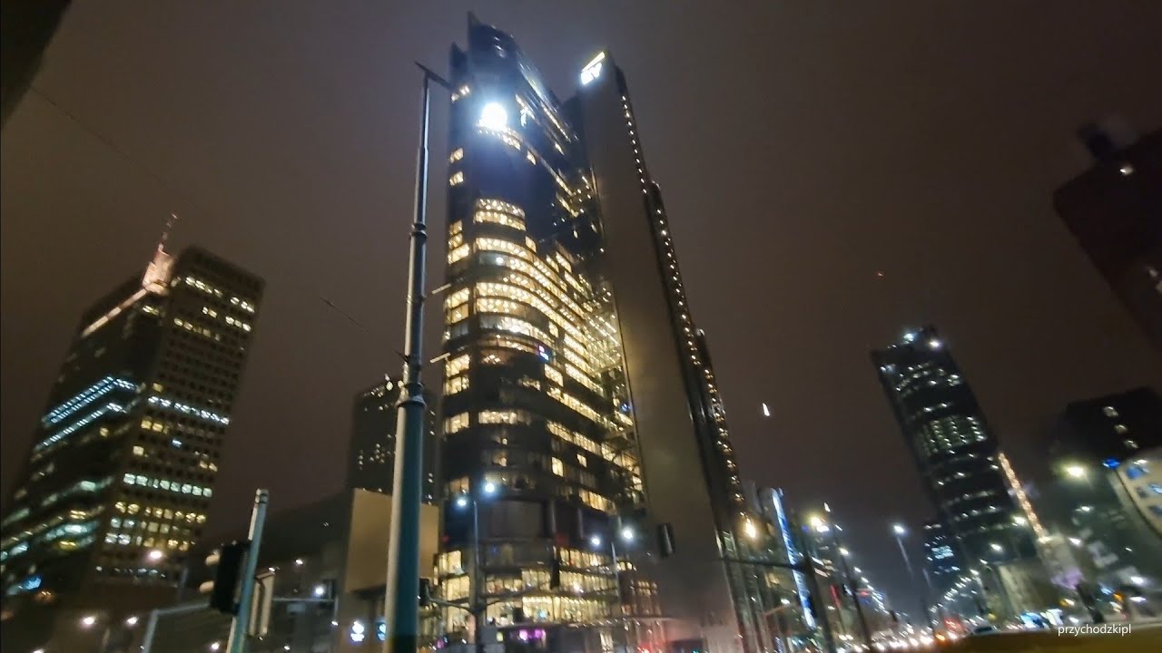 Warszawa Varso Tower,  Skysawa i wieżowce z Ronda ONZ / Skyscrapers in the center of Warsaw