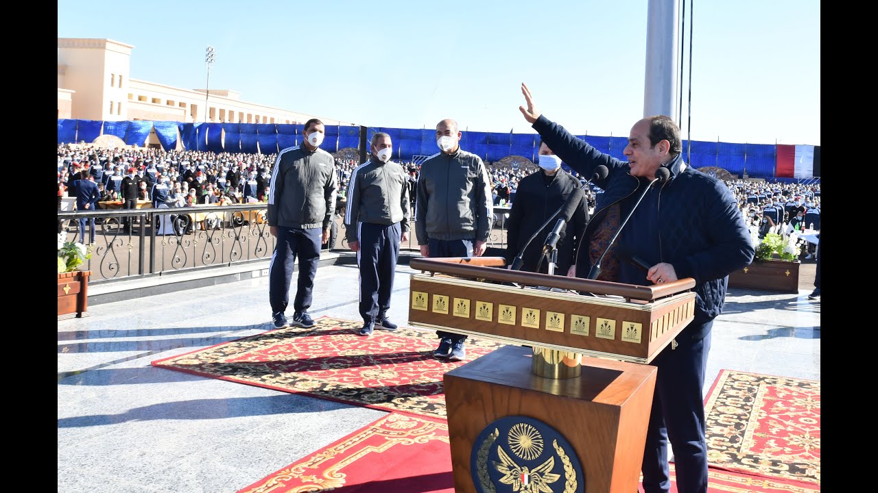 #موقع_الرئاسة | الرئيس عبد الفتاح السيسي يقوم بزيارة تفقدية لأكاديمية الشرطة